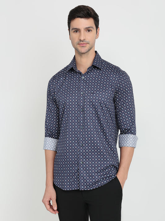 Colorplus Blue Casual Shirt 