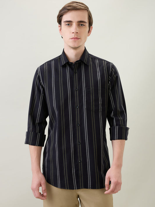 Colorplus Black Casual Shirt 