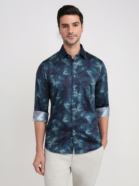 Colorplus Blue Casual Shirt 