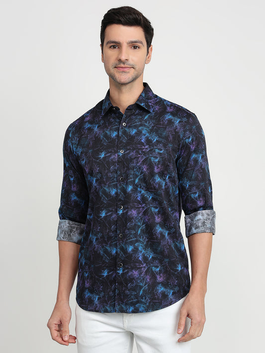 Colorplus Purple Casual Shirt 