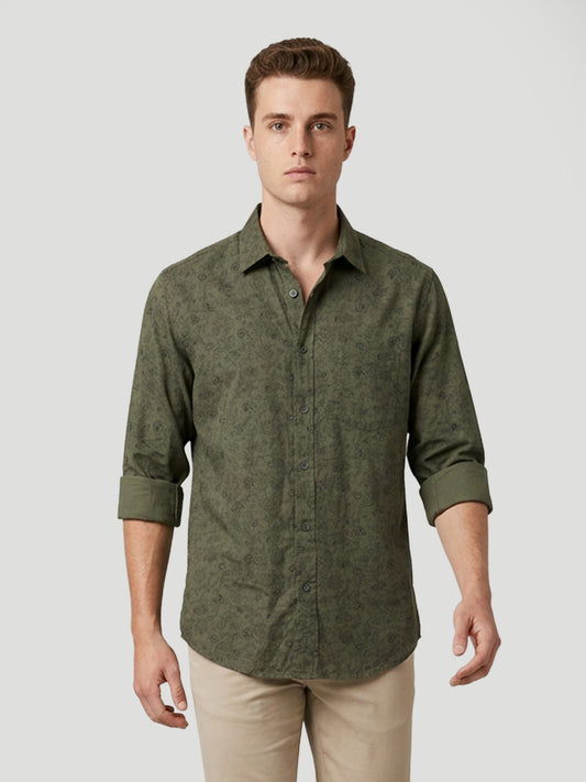 Colorplus Green Casual Shirt