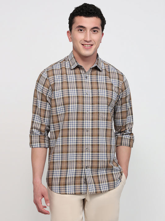 Colorplus Brown Casual Shirt