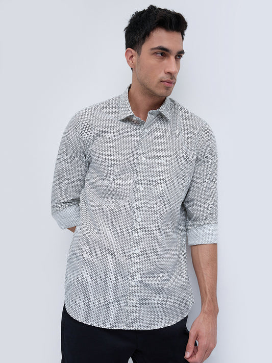 Colorplus White Casual Shirt