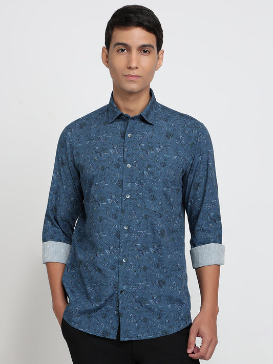 Colorplus Blue Casual Shirt
