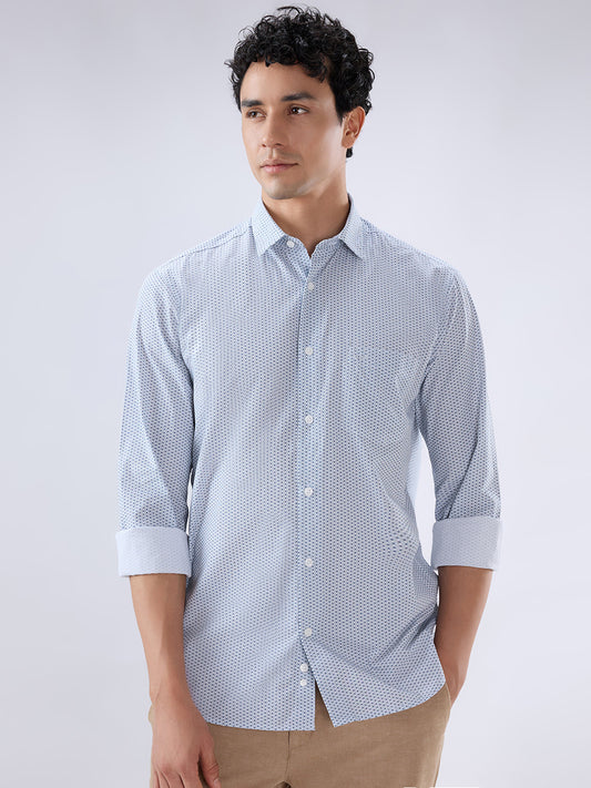 Colorplus Blue Casual Shirt