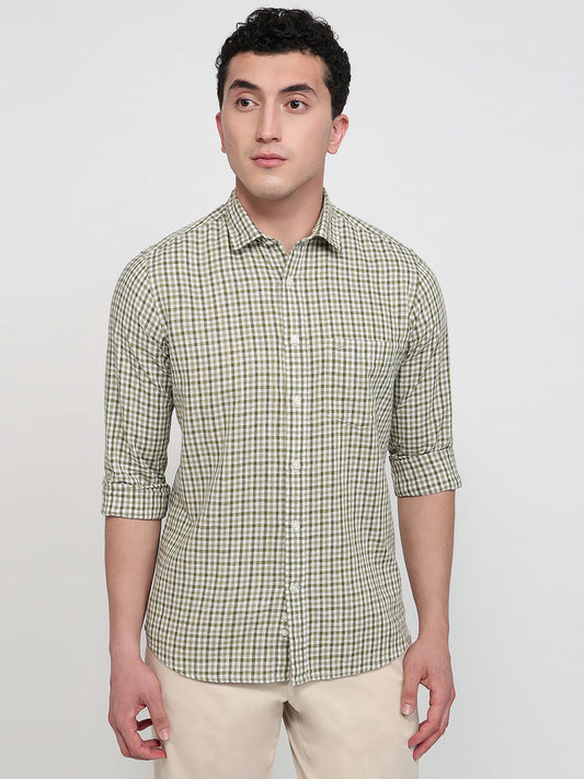 Colorplus Green Casual Shirt