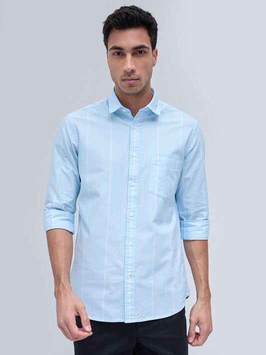 Colorplus Blue Casual Shirt