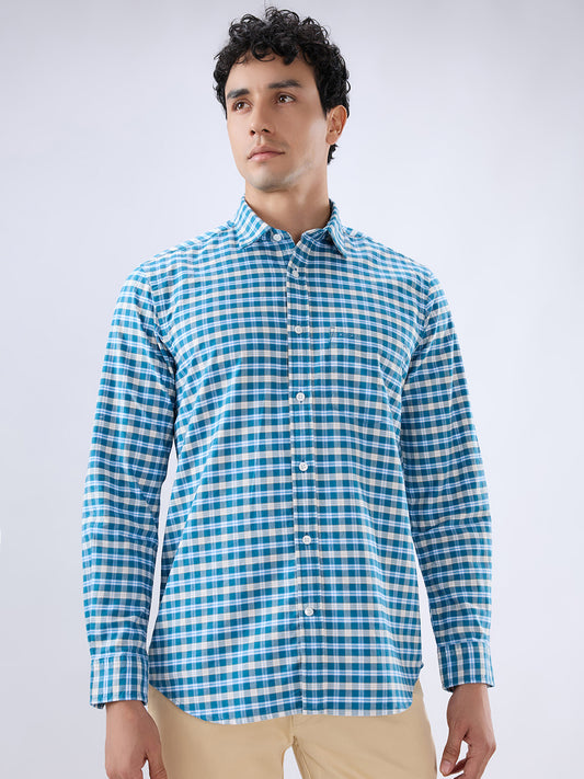 Colorplus Blue Casual Shirt
