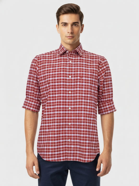 Colorplus Orange Casual Shirt