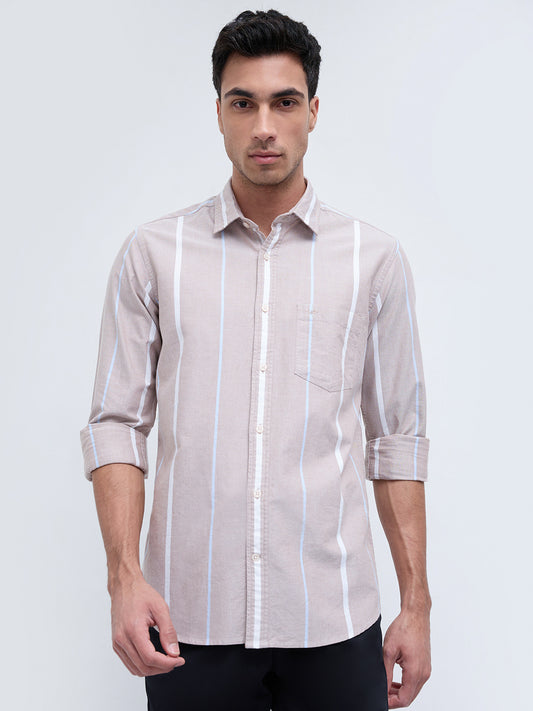 Colorplus Brown Casual Shirt