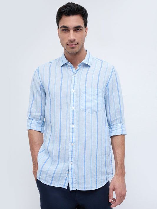 Colorplus Blue Casual Shirt