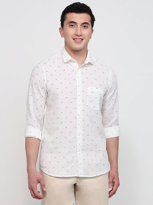 Colorplus White Casual Shirt