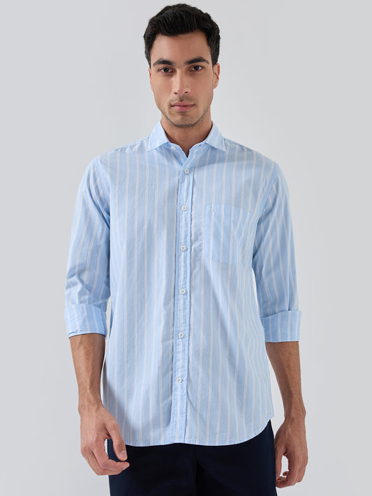 Colorplus Blue Casual Shirt