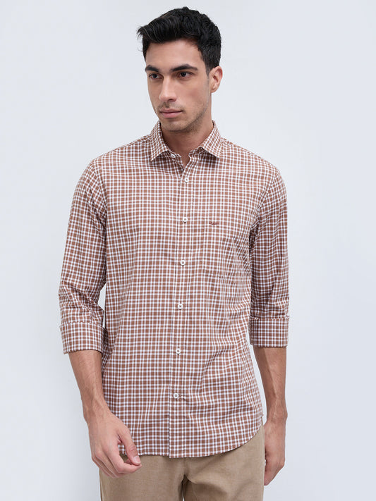 Colorplus Brown Casual Shirt