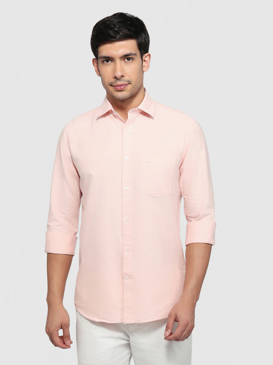 Colorplus Orange Casual Shirt