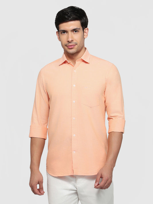 Colorplus Orange Casual Shirt