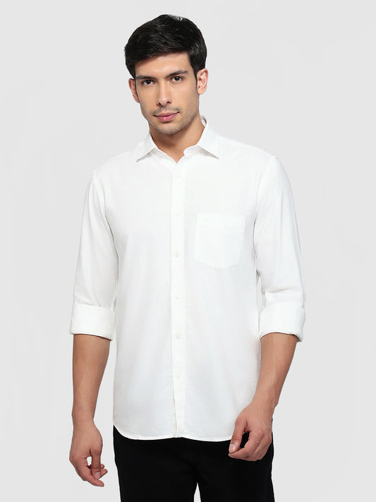 Colorplus White Casual Shirt