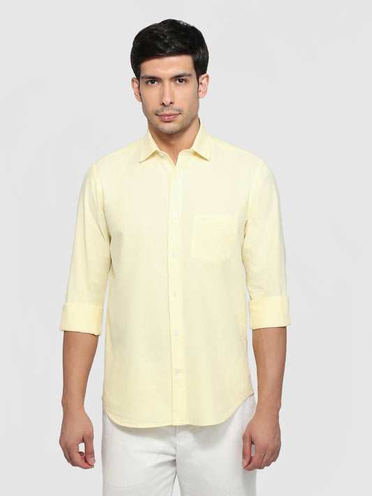 Colorplus Yellow Casual Shirt