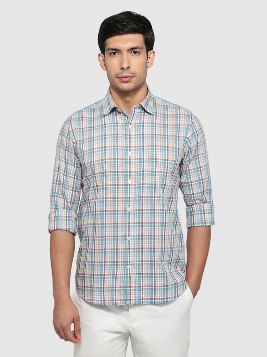 Colorplus Blue Casual Shirt