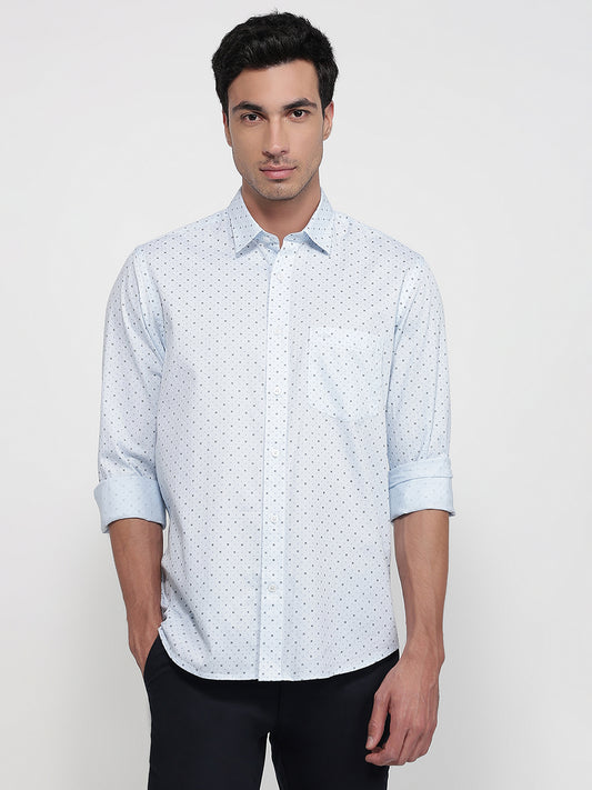 Colorplus Blue Casual Shirt