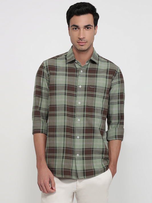Colorplus Green Casual Shirt