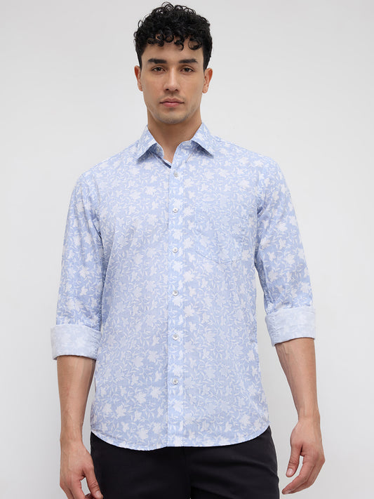 Colorplus Blue Casual Shirt