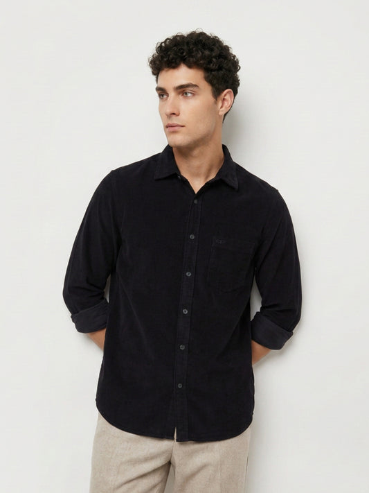 Colorplus Black Casual Shirt