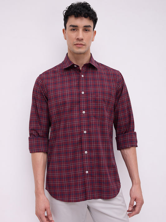 Colorplus Maroon Shirt 