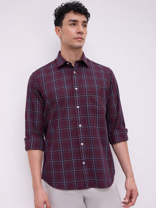 Colorplus Maroon Shirt 