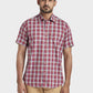 ColorPlus Maroon Casual Shirt