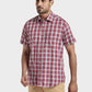 ColorPlus Maroon Casual Shirt