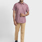 ColorPlus Maroon Casual Shirt