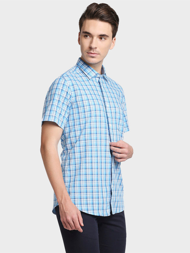 Colorplus Blue Casual Shirt 