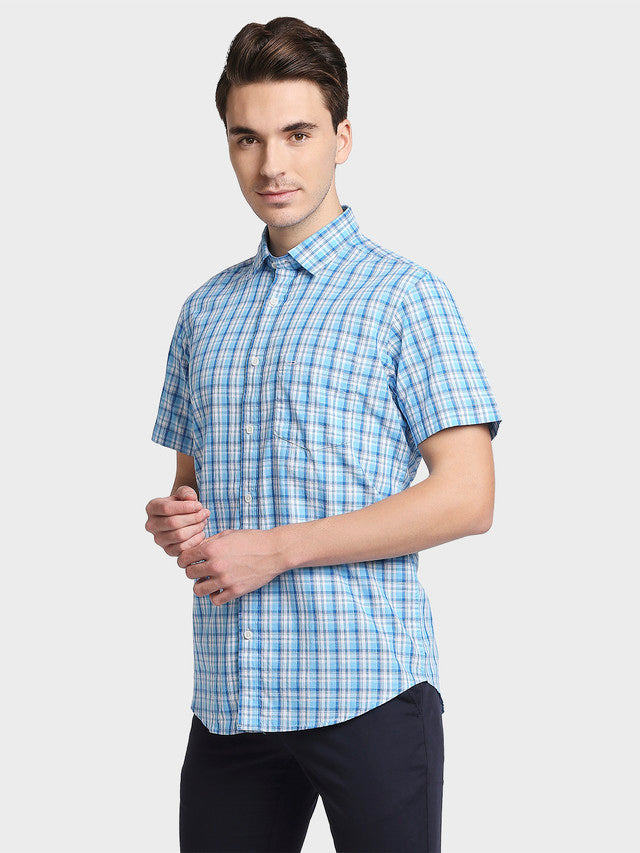 Colorplus Blue Casual Shirt 