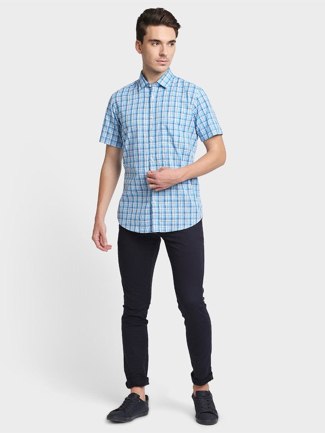 Colorplus Blue Casual Shirt 