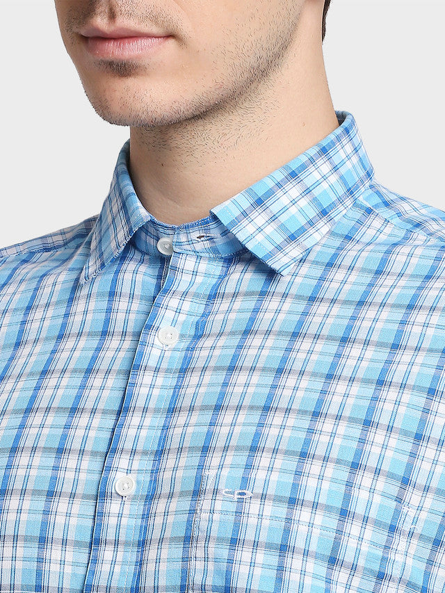 Colorplus Blue Casual Shirt 