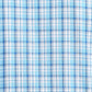 Colorplus Blue Checks Tailored Fit Cotton Casual Shirt