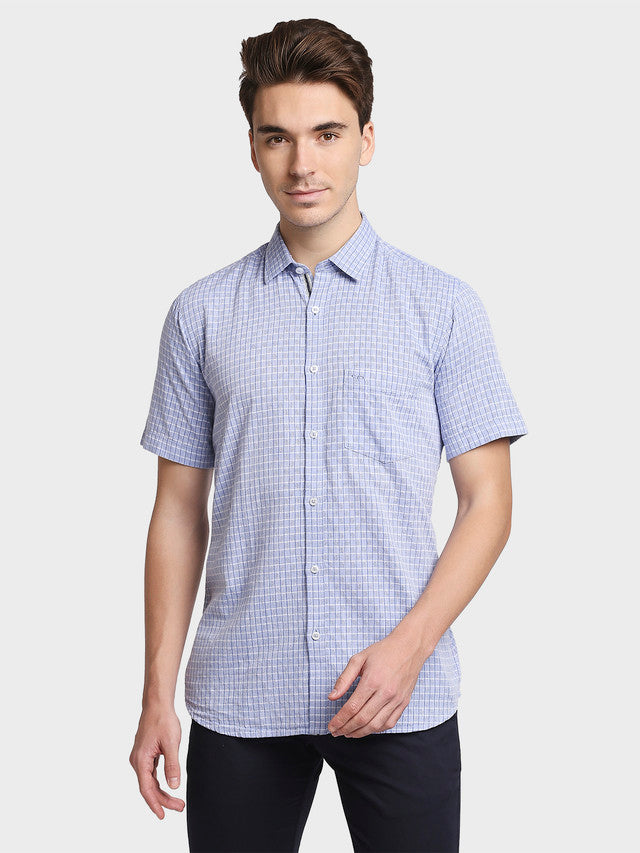 Colorplus Blue Casual Shirt 