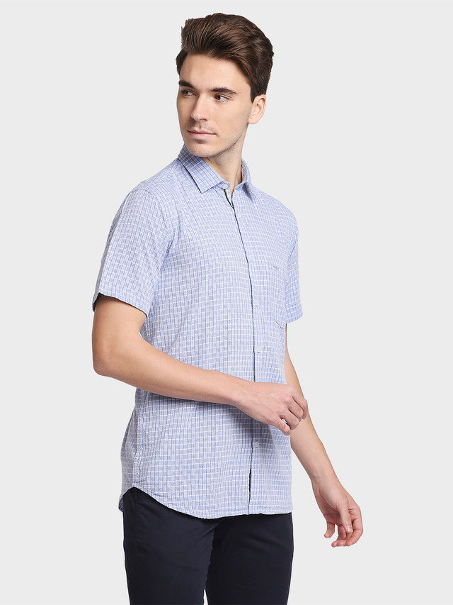 Colorplus Blue Casual Shirt 