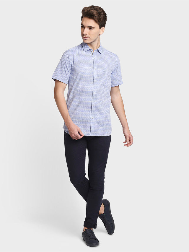 Colorplus Blue Casual Shirt 