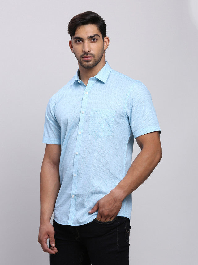 Colorplus Blue Casual Shirt 