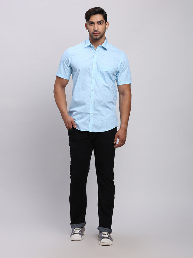 Colorplus Blue Casual Shirt 