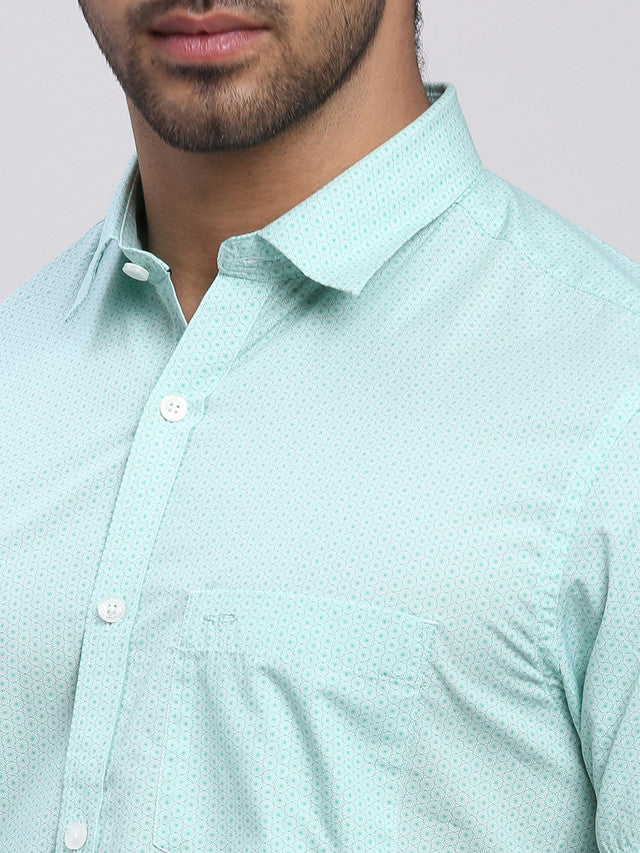 Colorplus Green Casual Shirt 