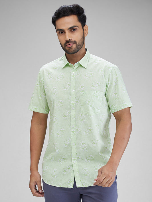 Colorplus Green Casual Shirt 