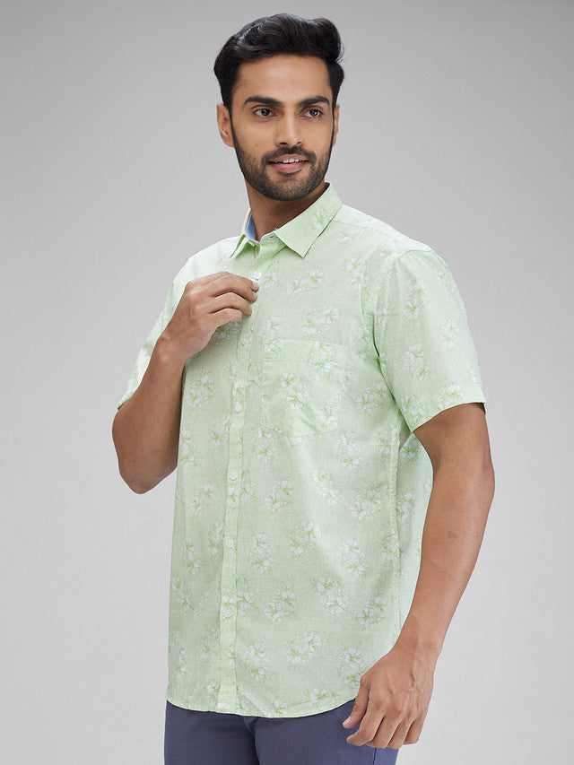 Colorplus Green Casual Shirt 