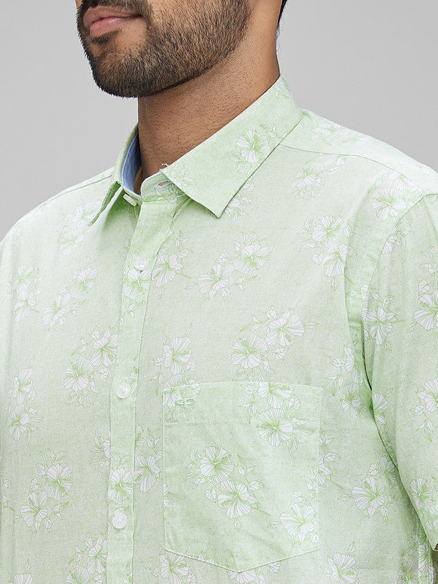 Colorplus Green Casual Shirt 