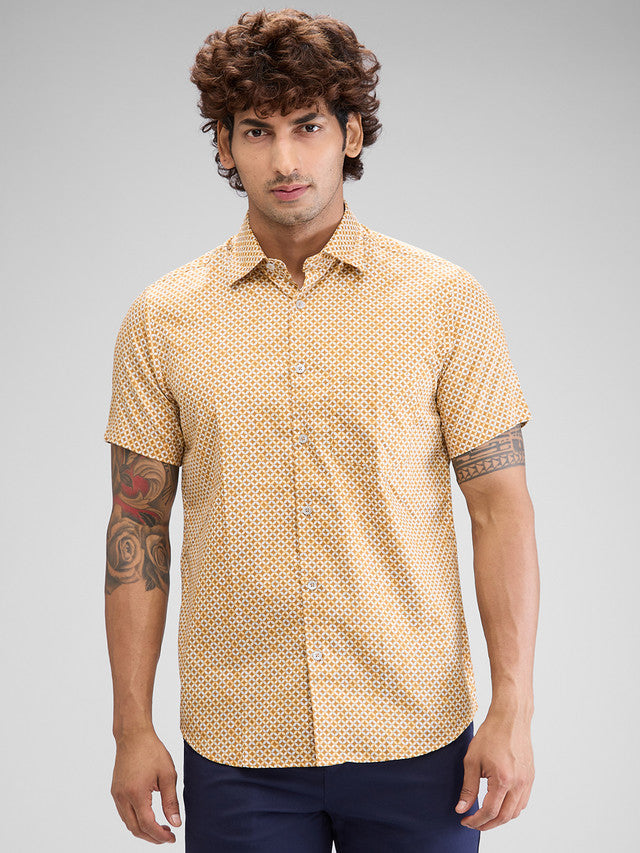 Colorplus Yellow Casual Shirt 