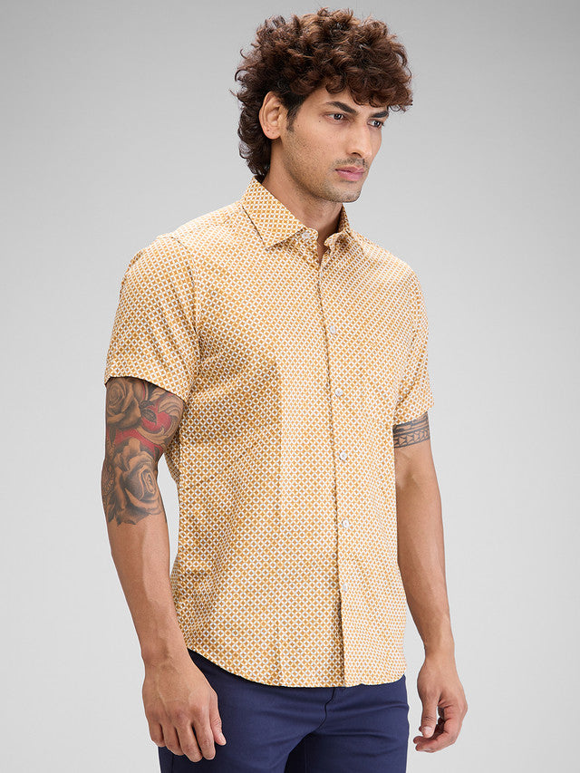 Colorplus Yellow Casual Shirt 