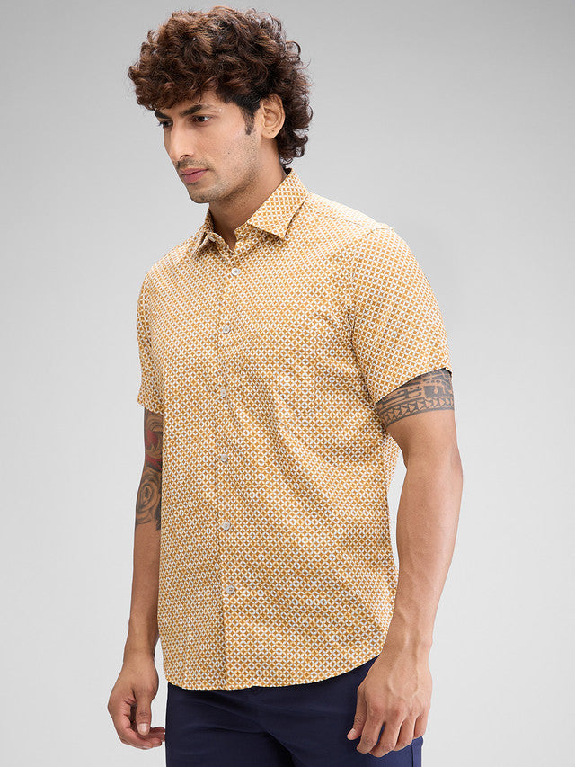 Colorplus Yellow Casual Shirt 