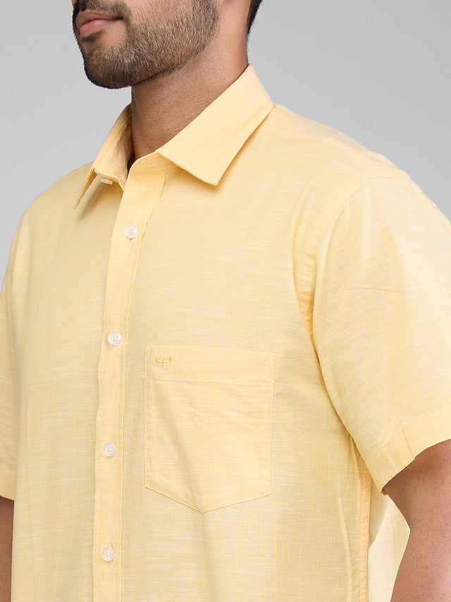 Colorplus Yellow Casual Shirt 